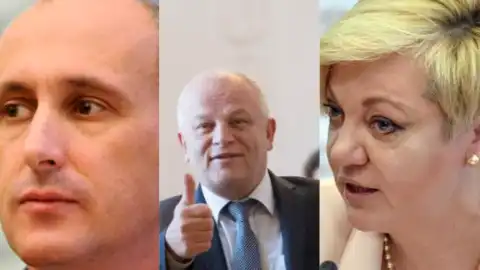Экс-руководство НБУ. Соркин, Кубив та Гонтарева. Фото: Коллаж УН