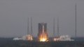A Long March-8 rocket, carrying the relay satellite Queqiao-2 for Earth-Moon communications, blasts off at the Wenchang Space Launch Center in south China's Hainan Province. Photo by Xinhua/Yang Guanyu.