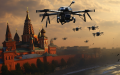 Russia claims massive attack by Ukrainian drones