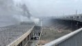 Due to attack on Dnipro HPP, leak of oil products into Dnieper River recorded - Environmental Inspectorate