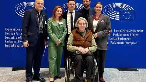 Oles Dovgiy in the European Parliament calls on partners to join the establishment of Trauma and Rehabilitation centers