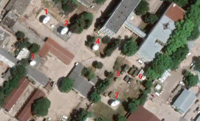 Ймовірне місце влучання. Фото: телеграм-канал 