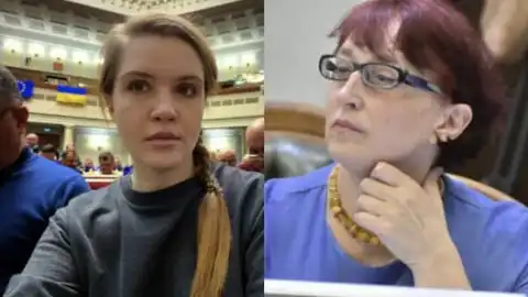 Марьяна Безуглая и Галина Третьякова. Коллаж: Патриоты Украины