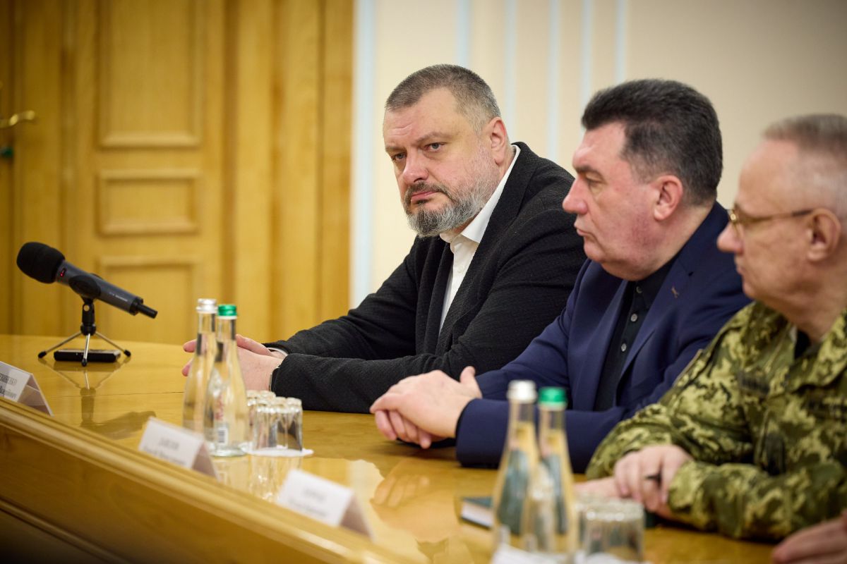 Олександр Литвиненко і Олексій Данілов. Фото: ОП