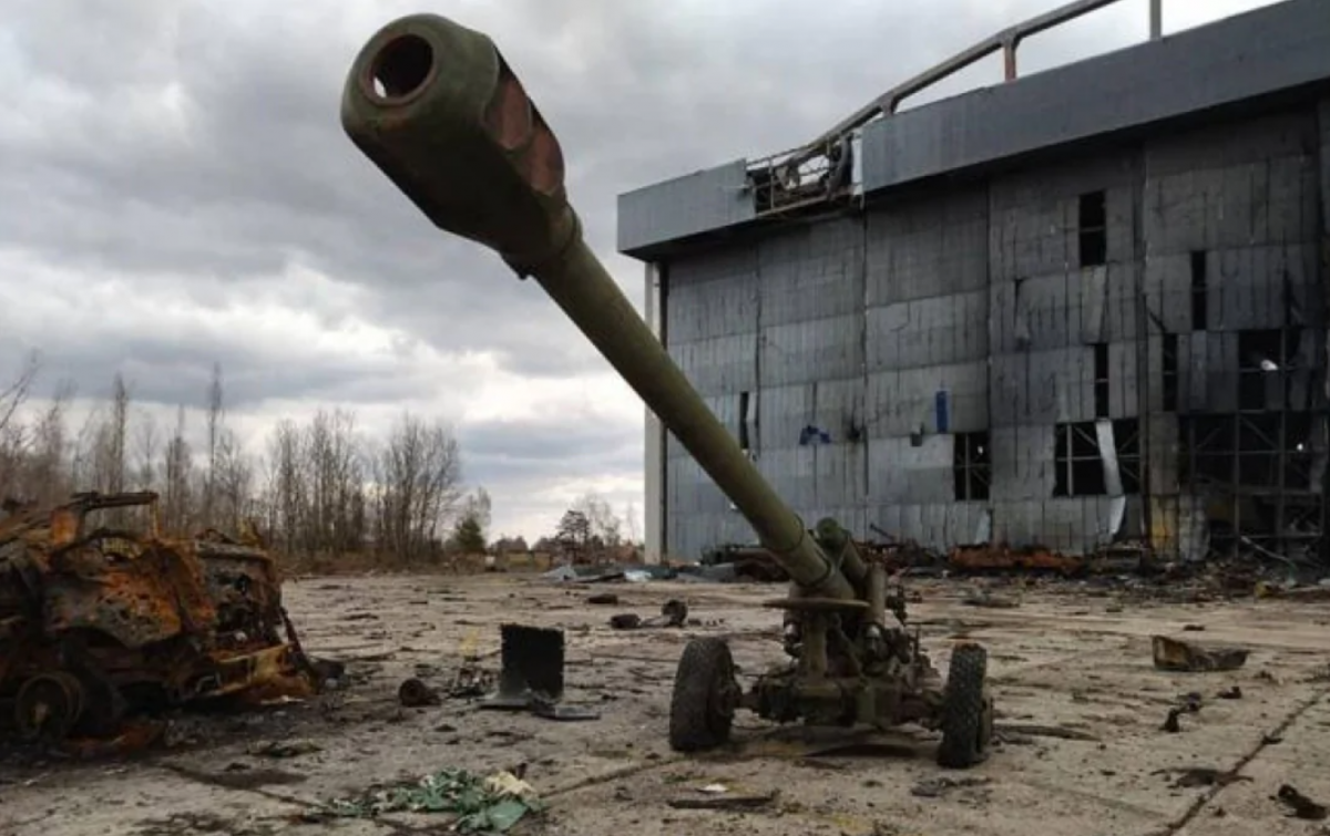 До 1 квітня російські війська вийшли з Гостомелю. Фото: ДСНС