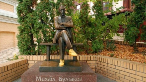 Михаил Булгаков. Киев. Фото: nashkiev