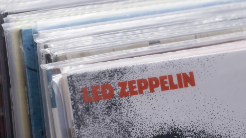 Альбом гурту Led Zeppelin. Фото: Depositphotos