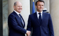 Leaders of France and Germany discuss military support for Ukraine