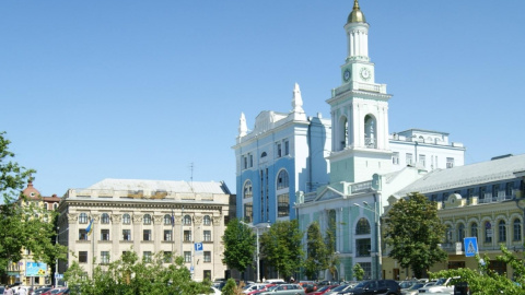 Музичний годииник на Подолі знову радує слух. Фото: kievphotosite.com