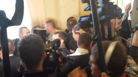 Полное видео драки Ляшко и Мельничука в Раде