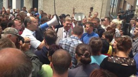 К митингующим присоединяются люди из соседних районов области и из Одессы. Фото с facebook Парубия