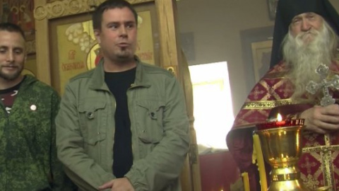 Священик-сепаратист "освятив" військову амуніцію для бойовиків ДНР