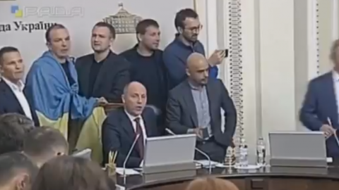Зрив погоджувальної ради. Фото: @verkhovna_rada