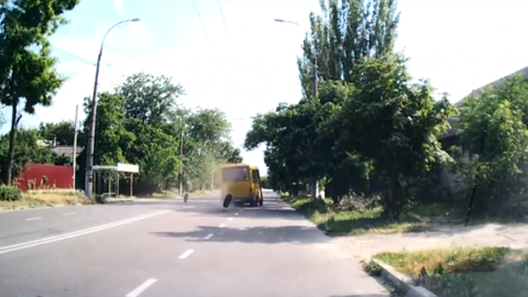 Колеса отпали на ходу. Скриншот Youtube