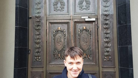 Савченко приехала в Москву поддержать Клыха и Карпюка. Фото: facebook.com/Ilya.S.Novikov