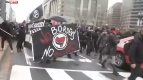 Підсумки протестів проти інавгурації Трампа. Фото: скріншот відео
