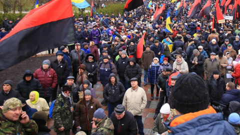 Акція пройшла мирно, конфліктів не зафіксовано. Фото:hromadske.ua