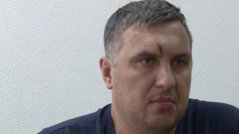 У Мережі з'явилося відео допиту кримського "диверсанта" Панова