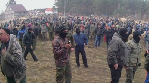 Бурштинові війни: МВС опублікувала відео інциденту в Рівненській області