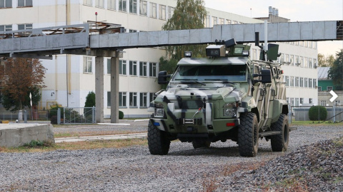 В Україні розробили безпілотний броньовик