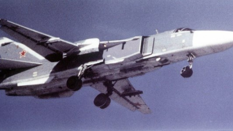 Під Волгоградом розбився російський бомбардувальник Су-24