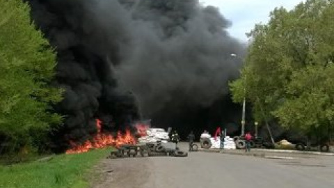 Украинские военные уничтожили 3 блокпоста и 5 террористов в Славянске