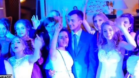 У ОРДЛО відсвяткували випускні. Скріншот відео 