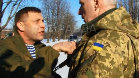 Ватажок ДНР з погрозами накинувся на українського офіцера