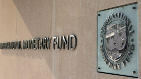 З офісу МВФ нэвакуировали співробітників. Фото: bbc.com