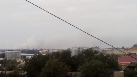 Сапери приступили до розмінування після пожежі в Калинівці: інтенсивність вибухів знизилася