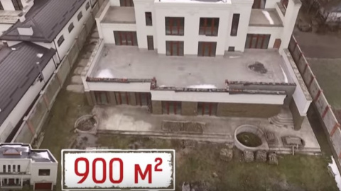 Недобудований "палац" Кириленка. Скріншот youtube.com/"Громадське Телебачення"