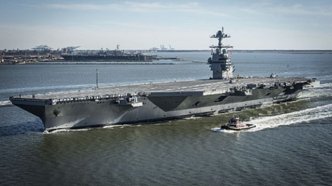 Gerald R Ford буде зданий в експлуатацію до кінця цього року. Фото: navy.mil