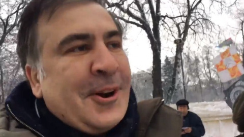 Саакашвілі нахамив журналісту ВВС і сказав йому: "Відвали"