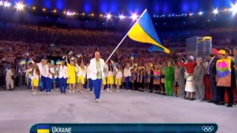 На церемонии открытия украинская сборная выходила 195-й. Фото: facebook.com/olympicua