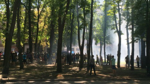У Харкові напали на приймальню Добкіна
