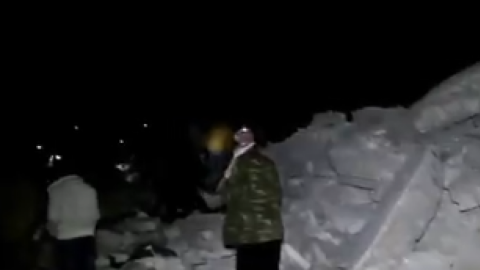 Авіаналіт на Сирію вбив 42 людини. Скріншот відео