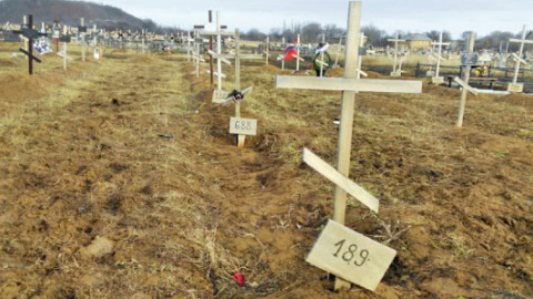 Цвинтар бойовиків "ДНР" істотно розширився