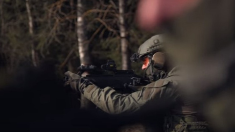 У Литві стартували навчання НАТО. Скріншот відео