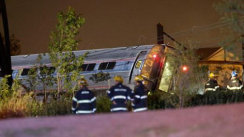 При катастрофі поїзда Amtrack у США загинули не менше як п'ять людей