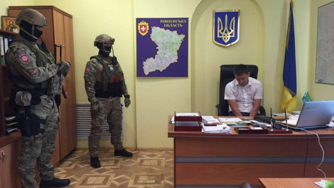 Затримання "бурштинового" прокурора. Фото: facebook.com/arsen.avakov
