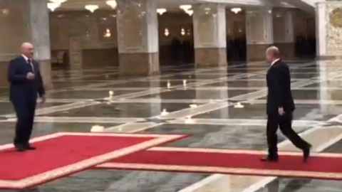 Путін і Лукашенко. Фото: скріншот