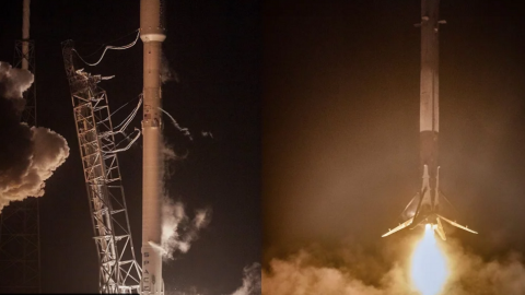 SpaceX вночі уперше повторно запустить використану ступінь Falcon 9: де дивитися