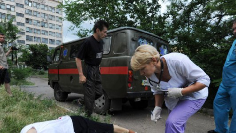 В Луганске в ходе обстрела уже 44 человека погибли и 215 пострадали
