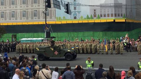 Пряма трансляція військового параду в Києві