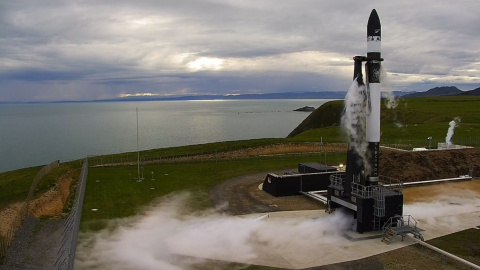 Ракета Rocket Lab. Фото: @RocketLabUSA