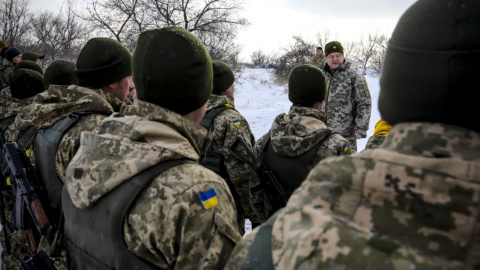 Порошенко побував у зоні АТО напередодні Дня армії. Фото: president.gov.ua