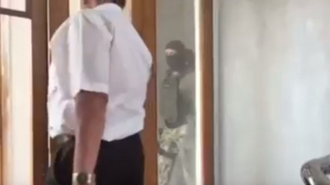 В Ірпінському раді проводять обшук. Скріншот відео 