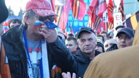 Обличчя російського патріотизму на мітингу в Москві