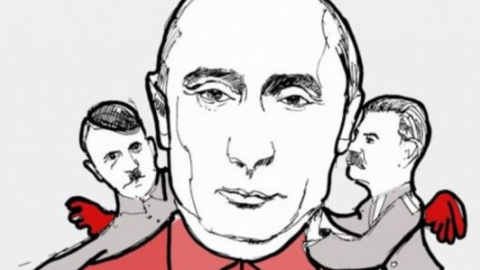 Литовські курчата з'їли портрет Путіна
