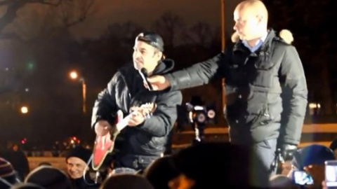 ​На митинге в Санкт-Петербурге спели хит о Путине